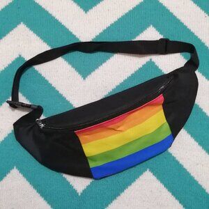 Rainbow Flag Belt Bag, NWOT